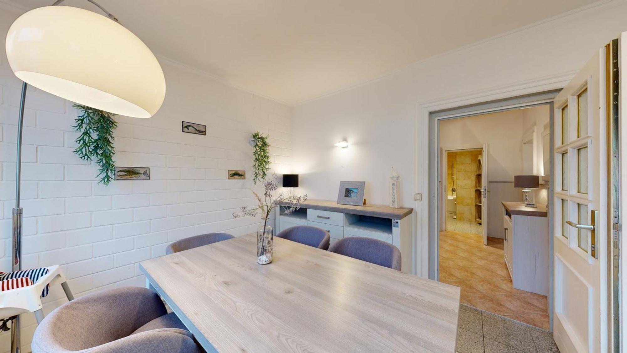 Strandnahe Fewo Mit Terrasse, Villa Vergissmeinnicht 01, 빈츠 외부 사진