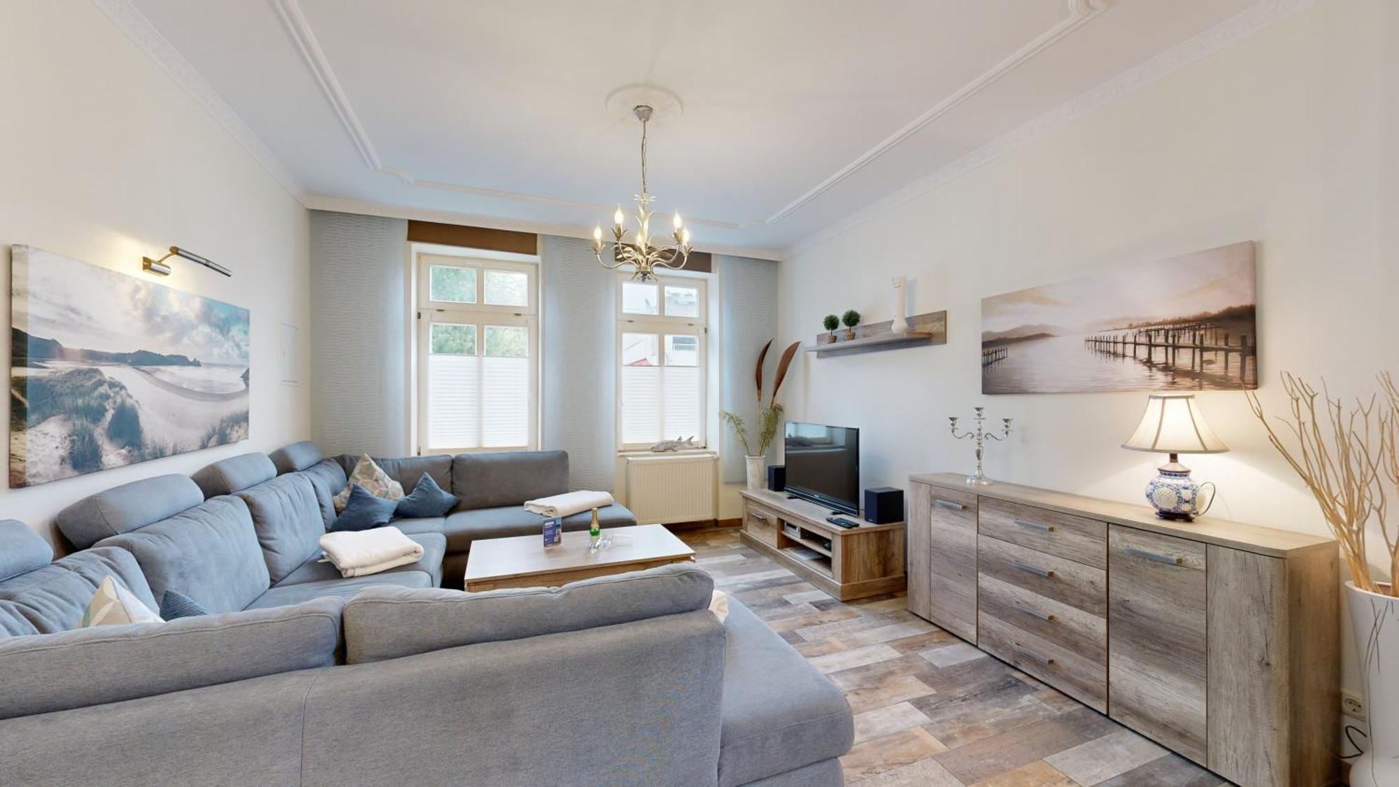 Strandnahe Fewo Mit Terrasse, Villa Vergissmeinnicht 01, 빈츠 외부 사진