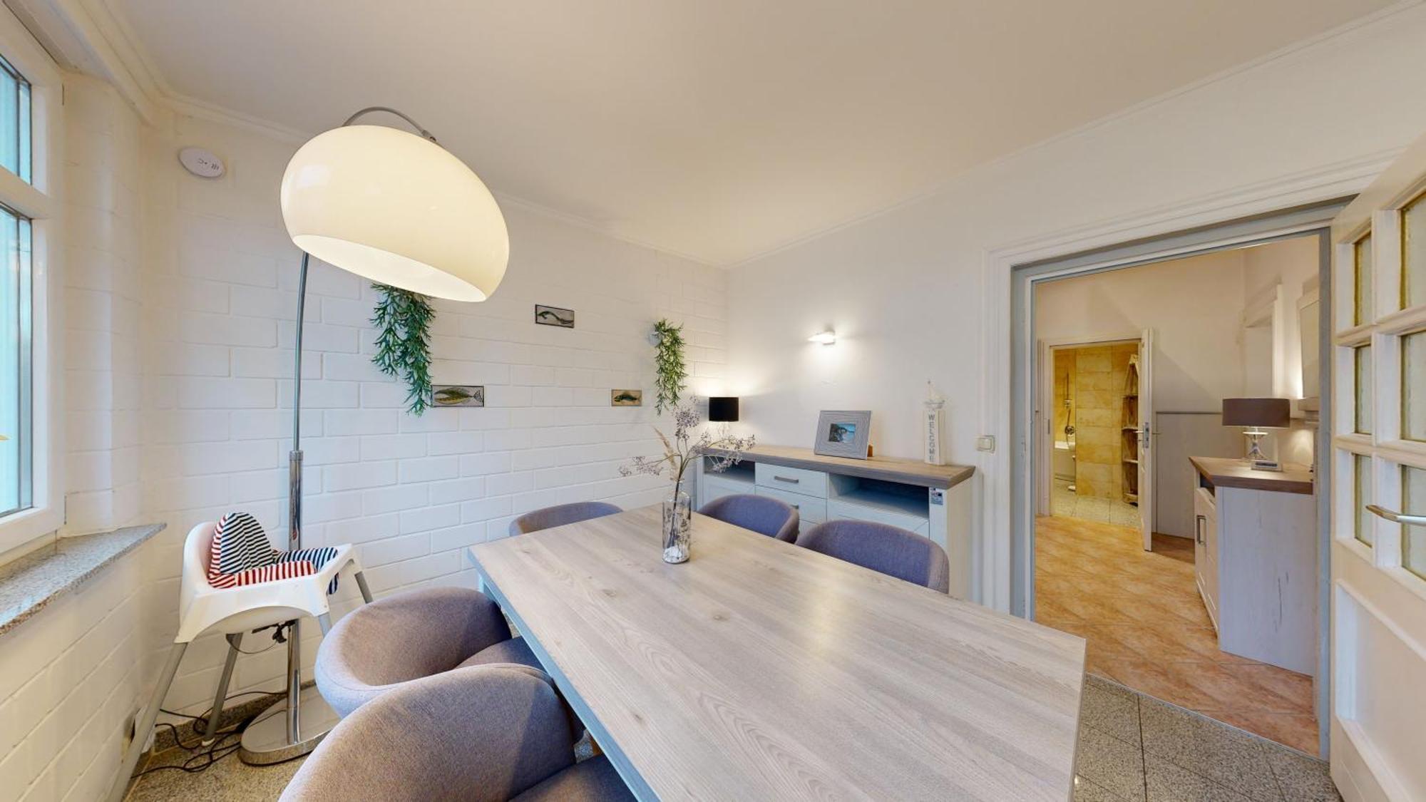 Strandnahe Fewo Mit Terrasse, Villa Vergissmeinnicht 01, 빈츠 외부 사진